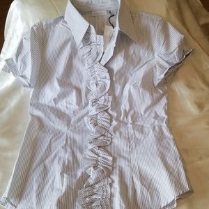 New York & Co. Ruffled Blouse - Small